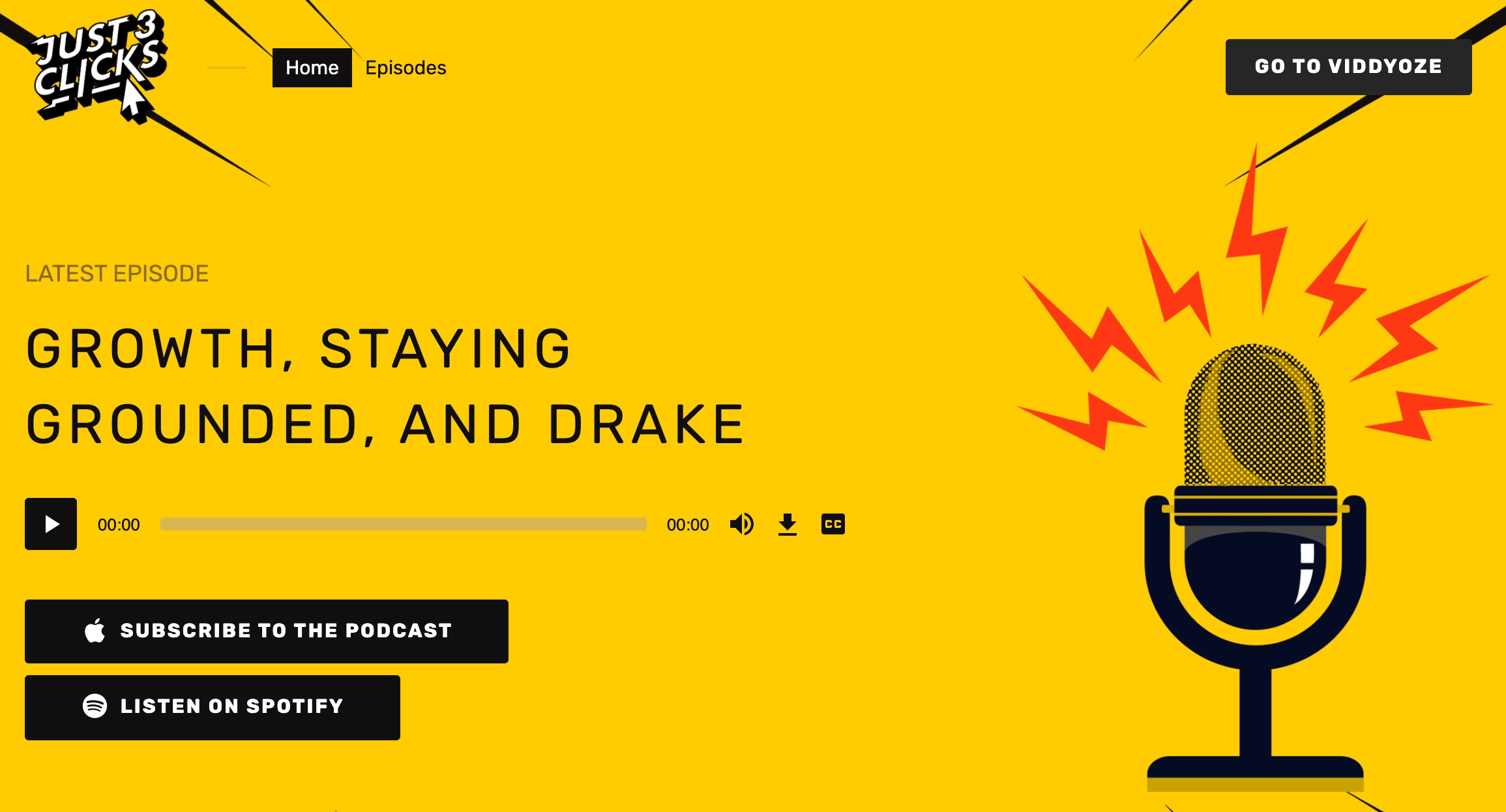 just 3 clicks podcast